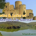 Castle & Lake at Castellet i la Gornal