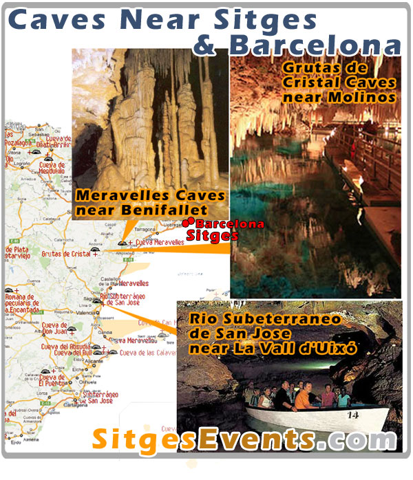 Caves near Sitges : Days Out