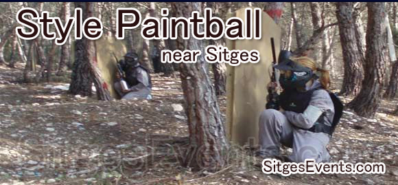 Paintball near Sitges