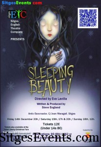 sitges xmas sleeping beauty poster