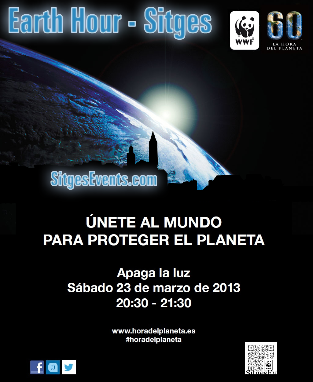 L’Hora del Planeta – Earth Hour in Sitges 2013