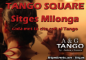 Tango Square Sitges Milonga" at El Retiro's theatre hall