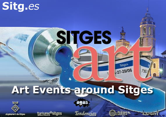 Sitges Art Exhibition Paintings 2015