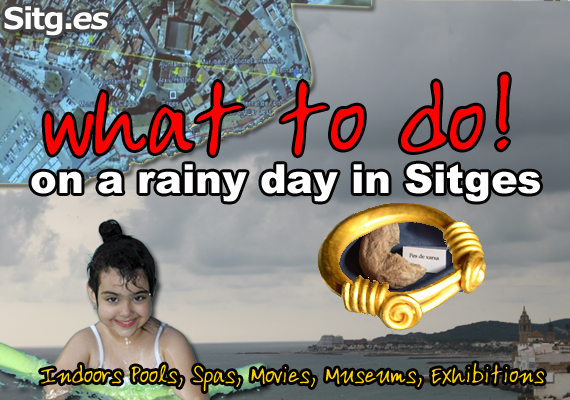 rainy cloudy day in Sitges events