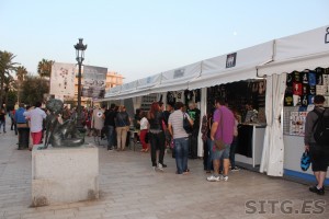 San Sebastian Film Fest Stalls