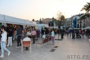 San Sebastian Film Fest Stalls