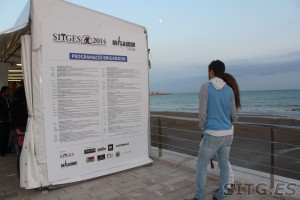 San Sebastian Film Fest Stalls