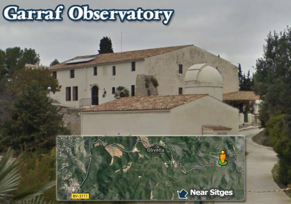 Observatory in Garraf - Observatori Astronòmic del Garraf