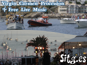 Sitges-Virgin-Carmen-Procession